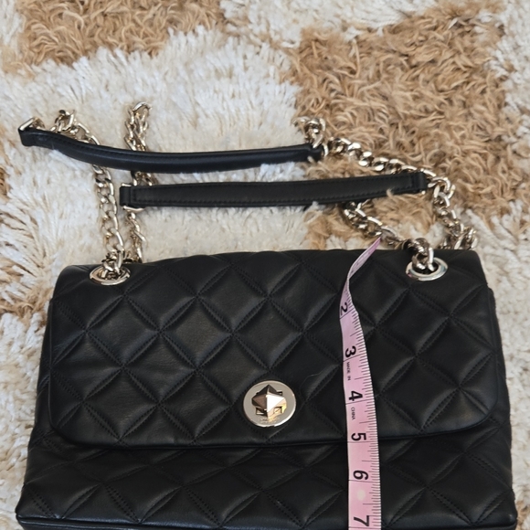Kate Spade Black Quilted Shoulder Bag - Picture 2 of 7